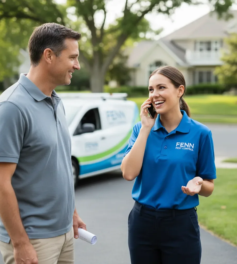 Fenn Pest Control customer support in Manawa